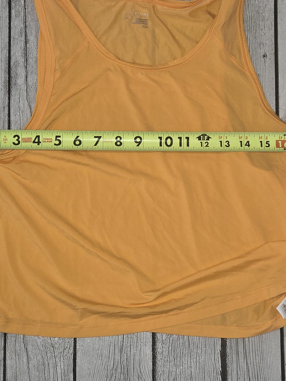 NWT aerie Offline Orange Scoop Neck Tank Top Womens M - Picture 3 of 7
